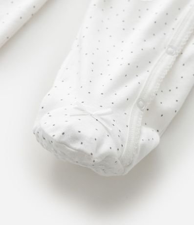 Mono Infantil en Suedine de Lunares y Bordado – Talle RN a 18 Meses 9