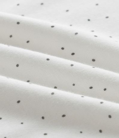 Mono Infantil en Suedine de Lunares y Bordado – Talle RN a 18 Meses 4