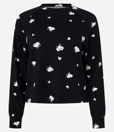 Blusa de Pijama Peach Touch con Estampa de Snoopy 1