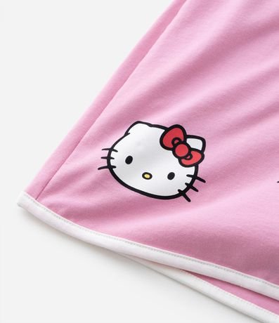 Short pollera Infantil en Algodón con Estampado Hello Kitty – Talle 5 a 14 años 6