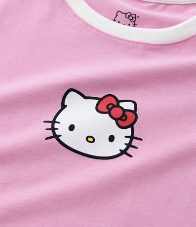 Remera Infantil con Estampa de Hello Kitty - Talle 5 a 14 años 5