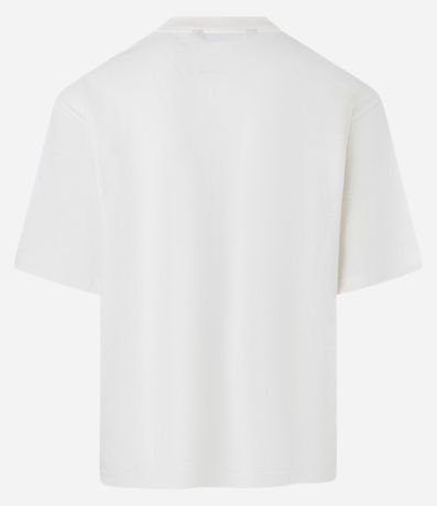 Remera Boxy  em Media malla con Mini Silk Bordado 7