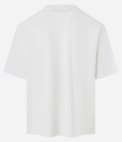 Remera Boxy en Algodón con Mini Silk Bordado 7