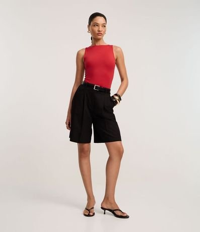 Body Básico en Poliamida con Cuello Halter 2