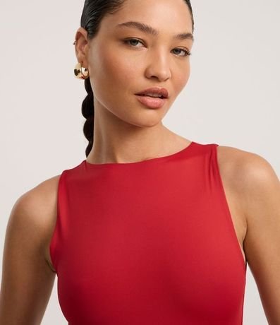 Body Básico en Poliamida con Cuello Halter 3