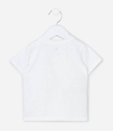 Remera Infantil con Estampa de Dinosaurio - Talle 0 a 18 Meses 2