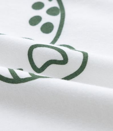 Remera Infantil con Estampa de Dinosaurio - Talle 0 a 18 Meses 3