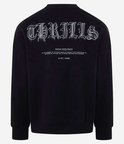Saco en Algodón con Felpa y Lettering y Bordado Sicko 7