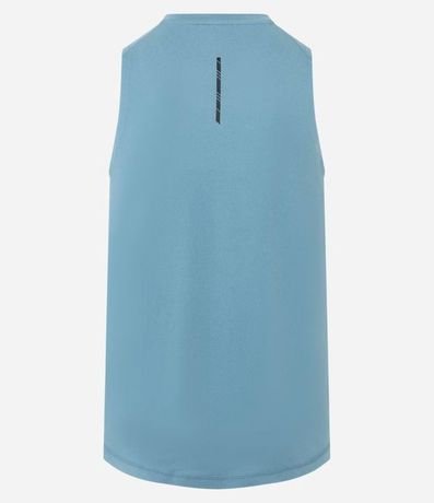 Musculosa Regular Deportiva con Etiqueta en el Bajo y Detalle Contrastante 5