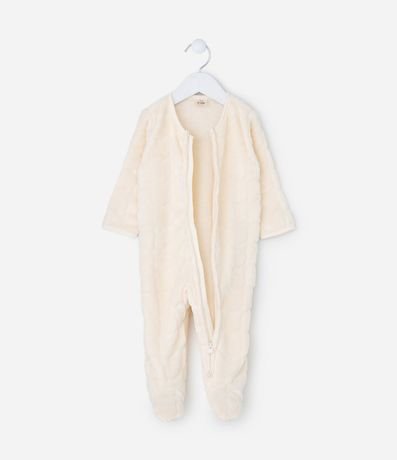 Mono Bebé Plush con Piecito - Talle 0 a 18 Meses 2