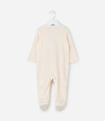 Mono Bebé Plush con Piecito - Talle 0 a 18 Meses 3