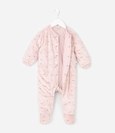 Mono Infantil en Plush Forrado - Talle RN a 18 Meses 2