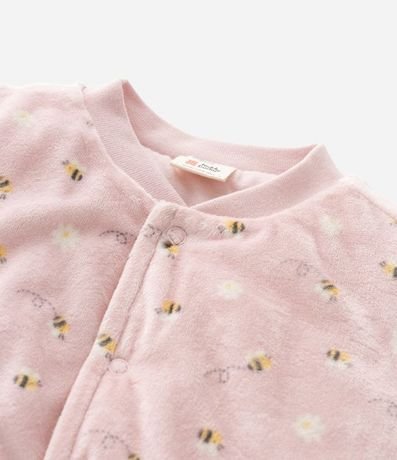 Mono Infantil en Plush Forrado - Talle RN a 18 Meses 5