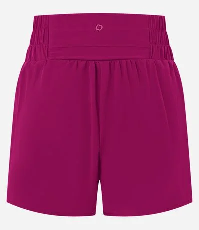 Bermuda Deportiva sin Costura con Bombacha Interna y Textura Lisa 6