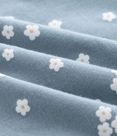 Vestido Body Infantil con Estampa de Lunares y Bordado Conejito – Talle 0 a 18 Meses 3
