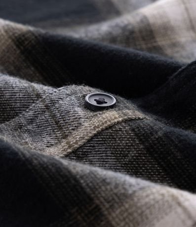 Camisa Manga Larga en Franela de Cuadros 7