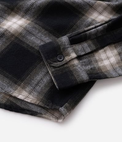 Camisa Manga Larga en Franela de Cuadros 9