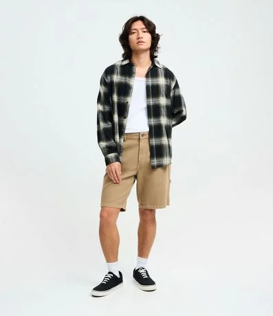 Camisa Manga Larga en Franela de Cuadros 2