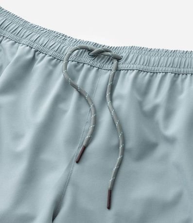 Bermuda Deportiva sin Estampado con Detalles de Colores