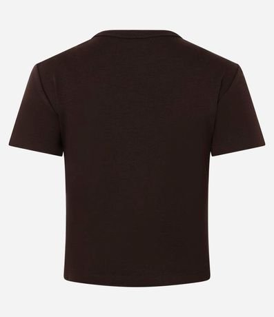 Blusa Cropped en Algodón Interlock 2