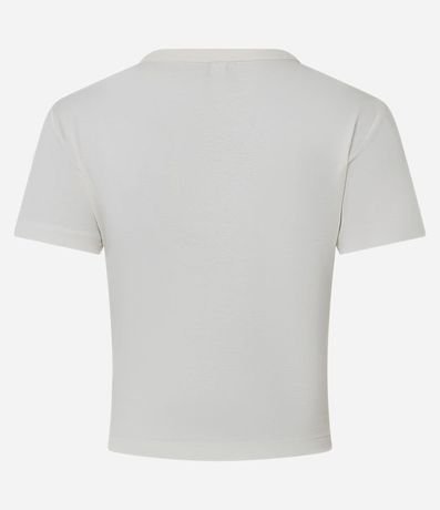 Blusa Cropped en Algodón Interlock 5