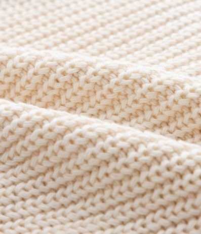 Cardigan Infantil en Efecto Punto con Bordado Floral – Talle 0 a 18 Meses 4