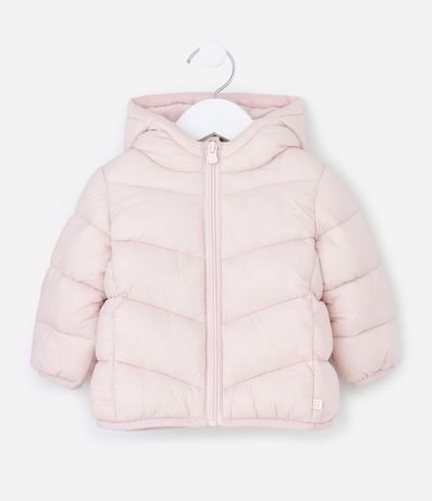 Campera Infantil Acolchonada con Capucha – Talle 0 a 18 Meses