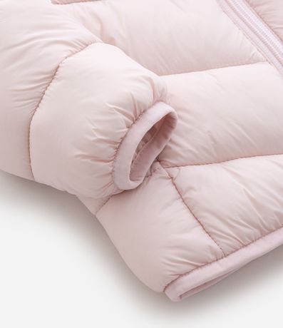 Campera Infantil Acolchonada con Capucha – Talle 0 a 18 Meses 4