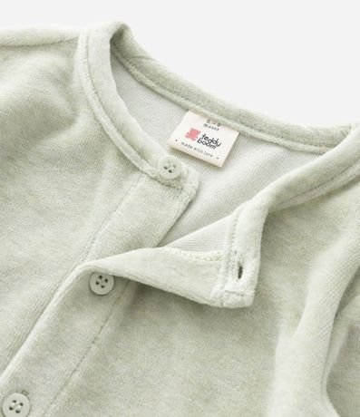Conjunto Infantil con Botones y Pantalón – Talle 0 a 18 Meses 7