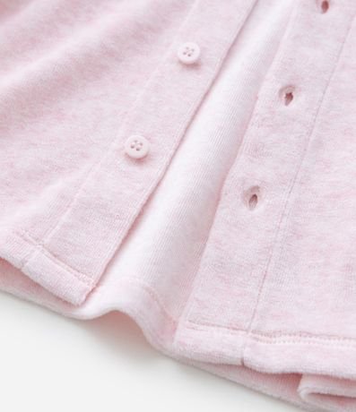 Conjunto Infantil con Botones y Pantalón – Talle 0 a 18 Meses 8