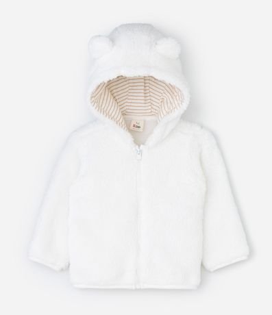 Campera Bebé con Capucha y Orejas 3D – Talle 0 a 18 Meses 1