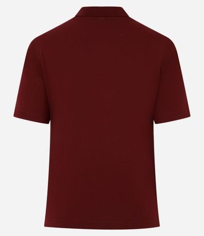 Blusa Polo en Algodón con Manga Corta 6