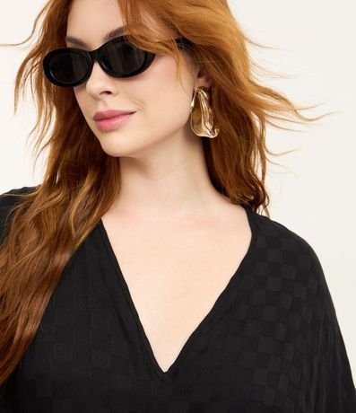 Vestido Midi en Jacquard con Textura Curve & Plus Size 2