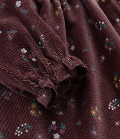 Vestido Infantil Floral con Volados y Media Can Can – Talle 1 a 5/6 años 6