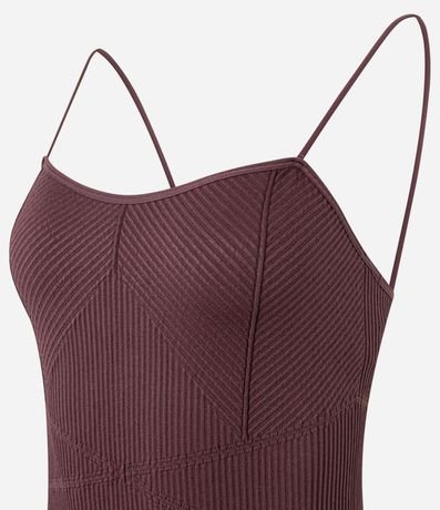 Body Texturizado en Seamless con Breteles Finos 5