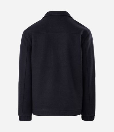 Campera Trucker Pesada en Polivelour con Bolsillos 7