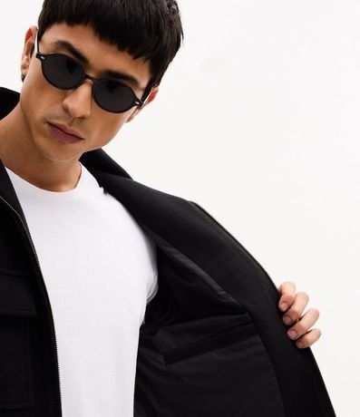 Campera Trucker Pesada en Polivelour con Bolsillos 3