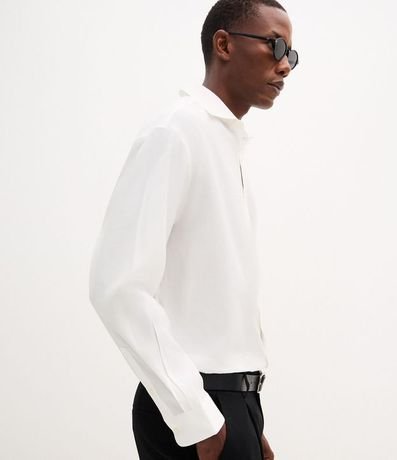 Pantalón Sastre en Viscolino con Pliegues Delanteros 4