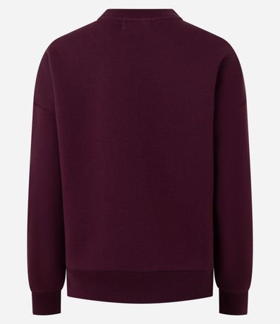 Buzo Regular en Algodón con Cuello Redondo 3