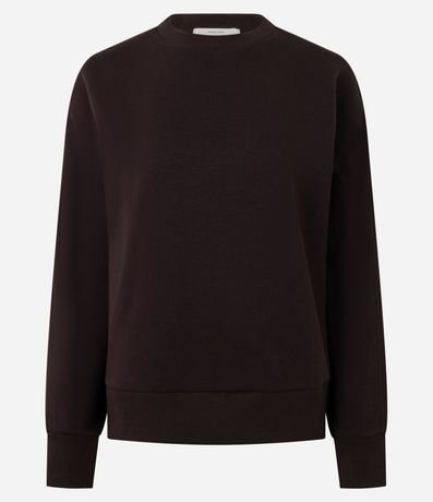 Buzo Regular en Algodón con Cuello Redondo 2