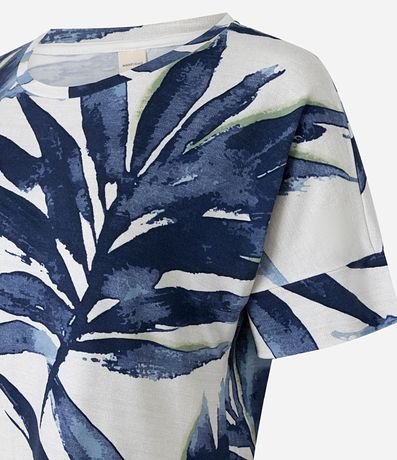 Blusa en Viscolycra con Estampa Follaje 6