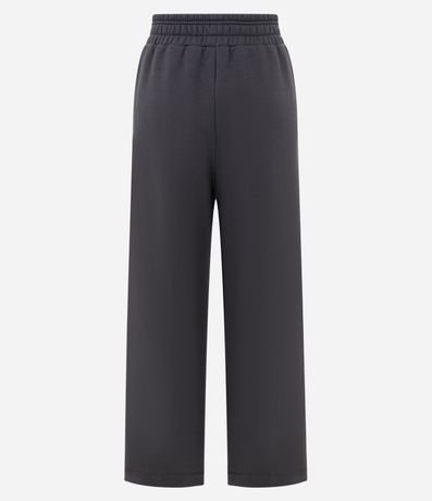 Pantalón Wide Legg en Algodón con Friso 3