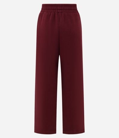 Pantalón Wide Legg en Algodón con Friso 3