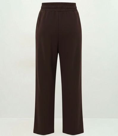 Pantalón Wide Legg en Algodón con Friso 3