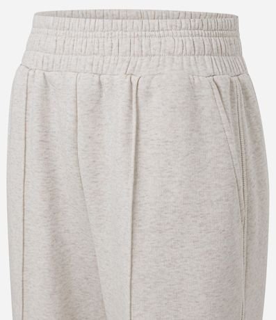Pantalón Wide Legg en Algodón con Friso 6