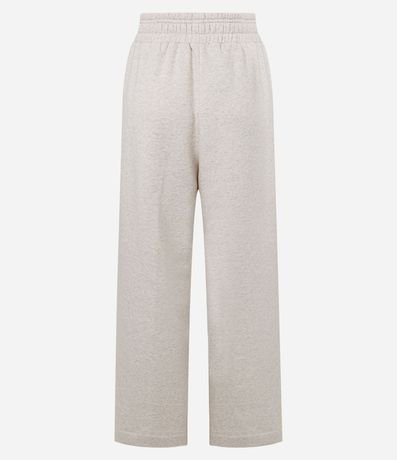 Pantalón Wide Legg en Algodón con Friso 7