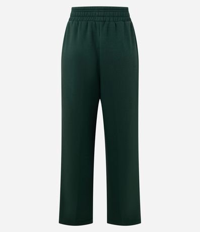 Pantalón Wide Legg en Algodón con Friso 3