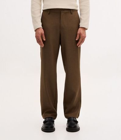 Pantalón Recto en Poliéster Sastre 2