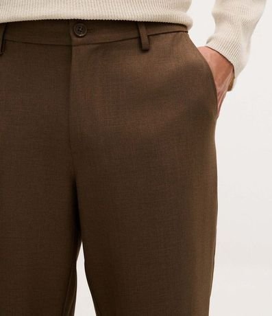 Pantalón Recto en Poliéster Sastre 3