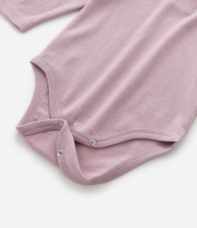 Body Infantil con Volado Broderie – Talle 0 a 18 Meses 5